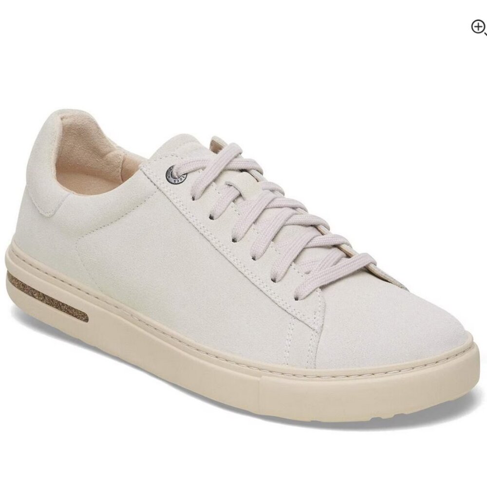 Mens White Leather Birkenstock Bend Low Sneaker Trainer 12 US 45 EUR  [1017723] - Picture 9 of 10